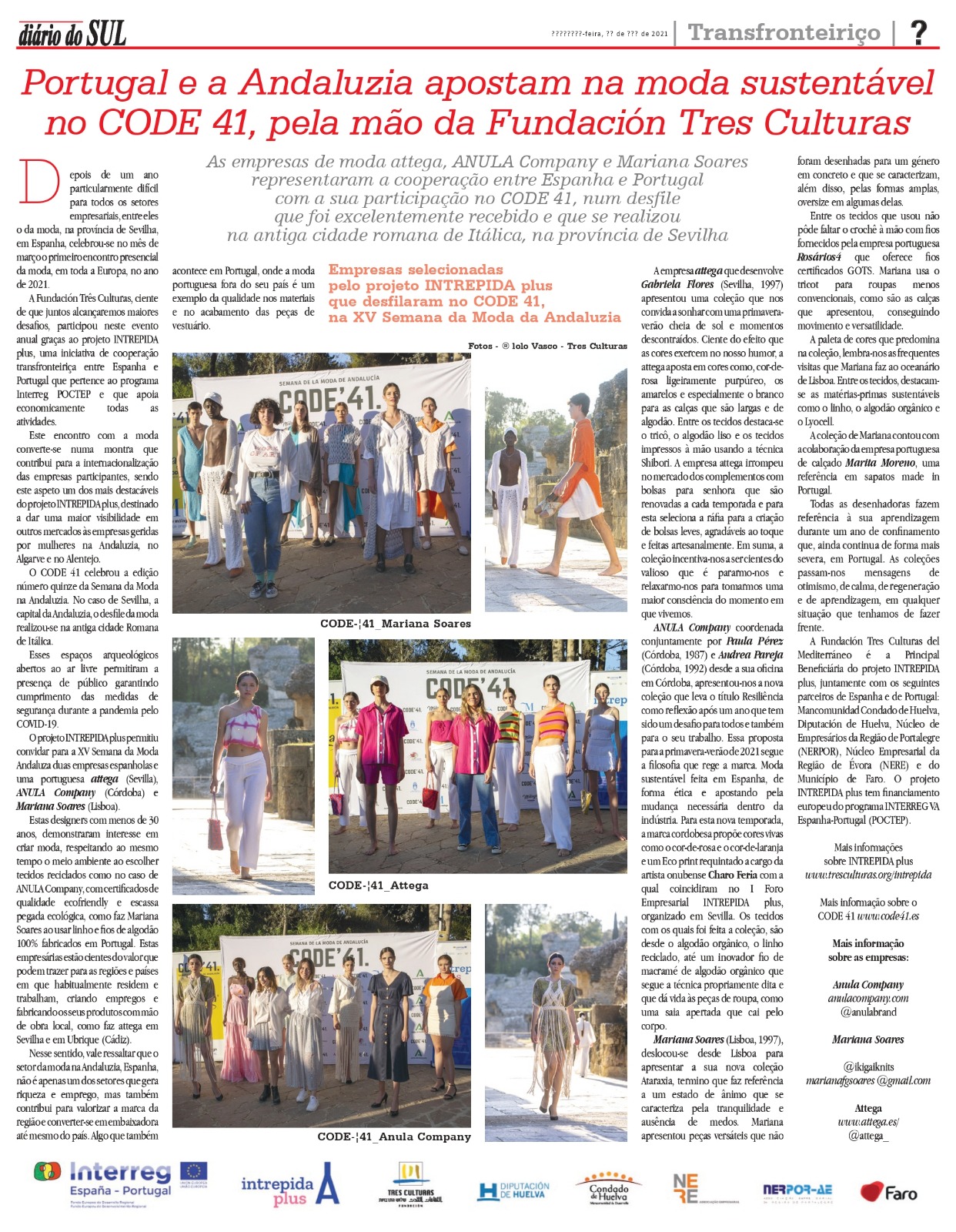 Diario do SUL. Portugal