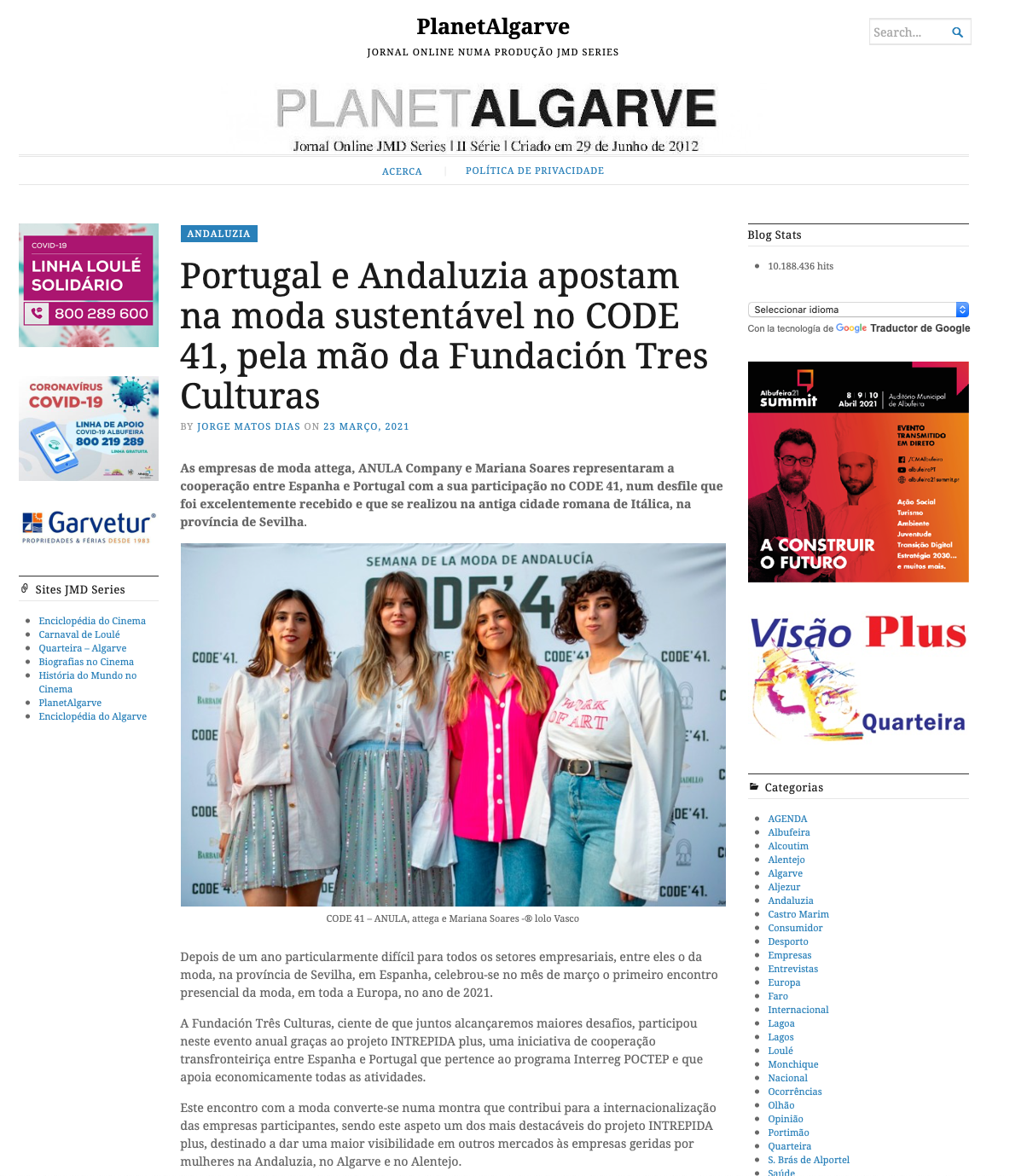 Planet Algarve. Portugal